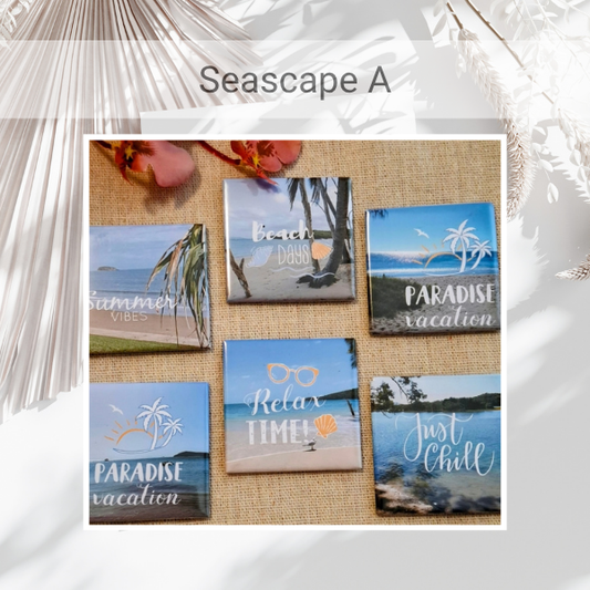 Pre-made "Seascape A" Magnet Set