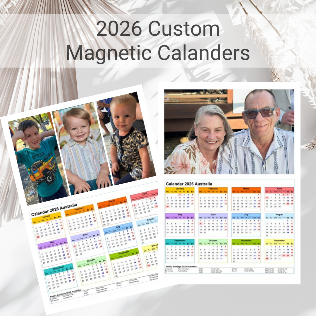 Custom Magnetic Photo Calendars