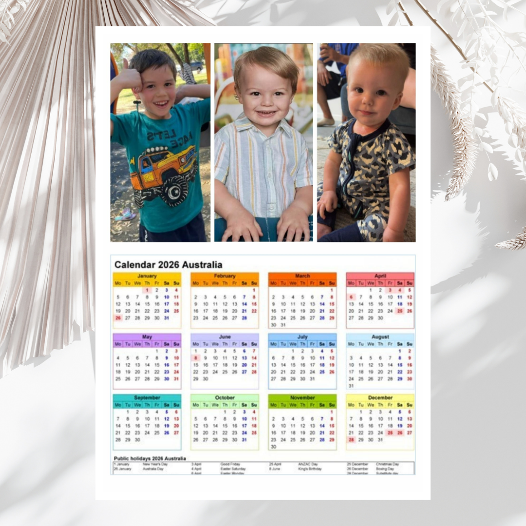 Custom Magnetic Photo Calendars