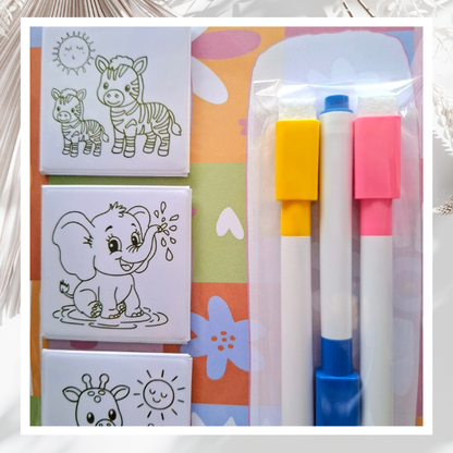 Magic Erase Colouring in Magnets