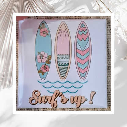 Pre-made "Beach Life" Magnet Set