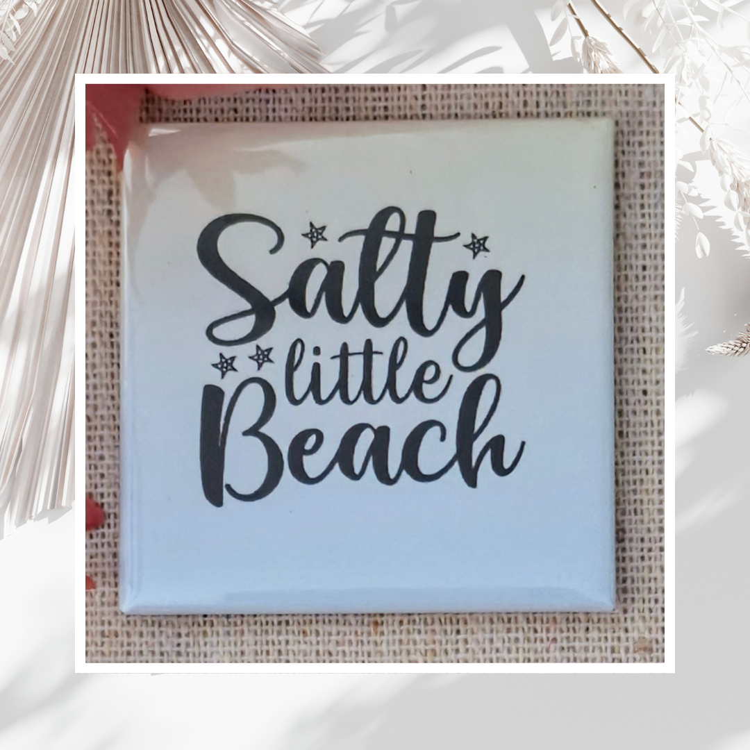 Pre-made "Beach Vibe" Magnet Set