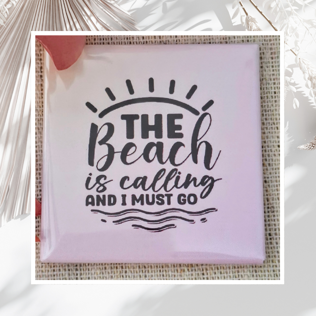 Pre-made "Beach Vibe" Magnet Set