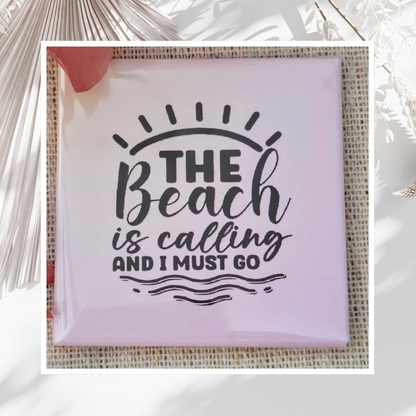 Pre-made "Beach Vibe" Magnet Set