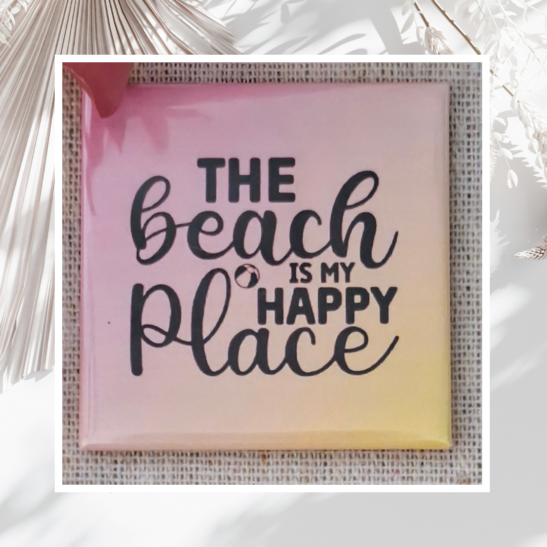 Pre-made "Beach Vibe" Magnet Set