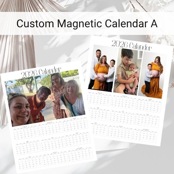 Custom Magnetic Photo Calander