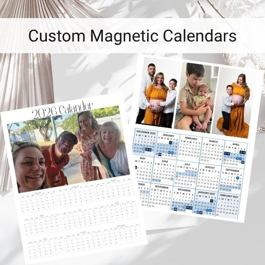 Custom Magnetic Photo Calander