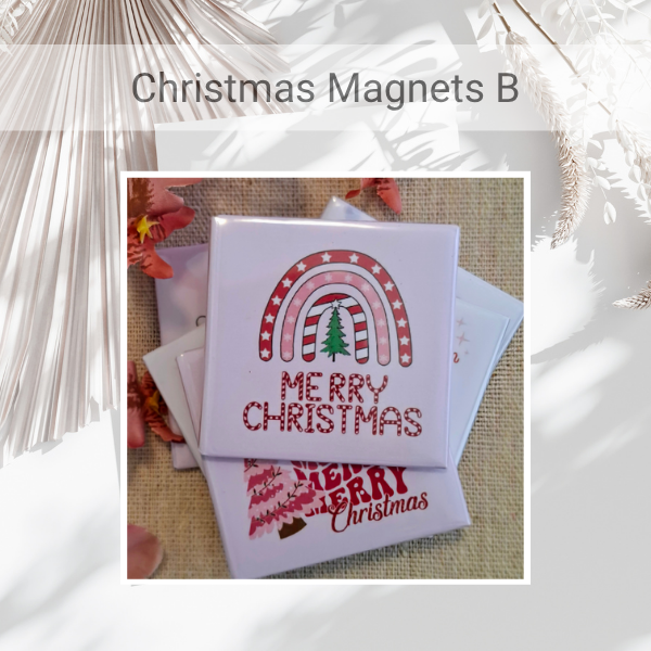 Pre-made "Christmas Magnets B" Set