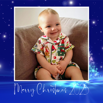 Custom Christmas Photo Magnets