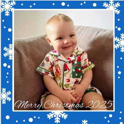Custom Christmas Photo Magnets