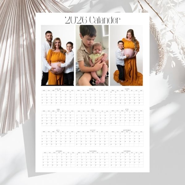 Custom Magnetic Photo Calander