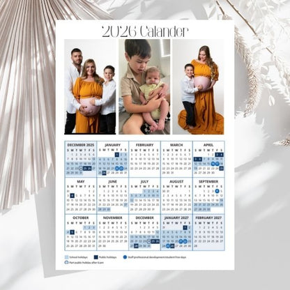 Custom Magnetic Photo Calander