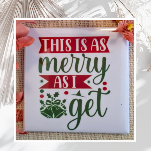 Pre-made "Christmas Magnets A" Set