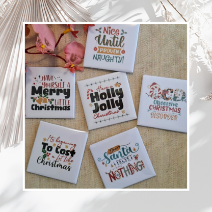 Pre-made "Christmas Magnets C" Set