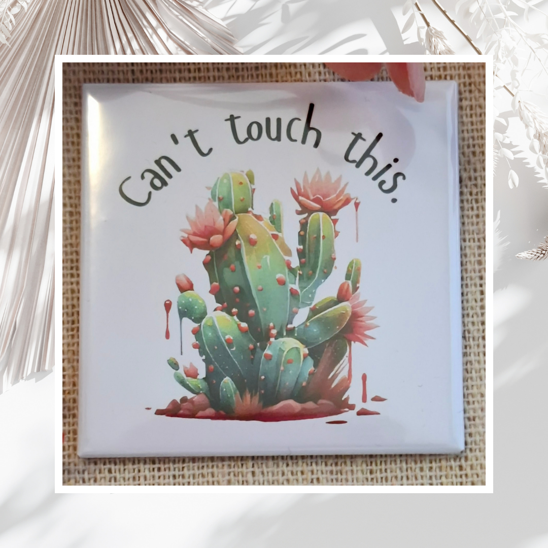Pre-made "Cactus Quotes" Magnet Set