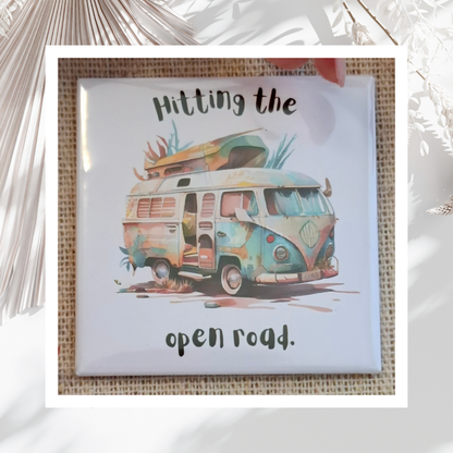 Pre-made "Caravan Life" Magnet Set