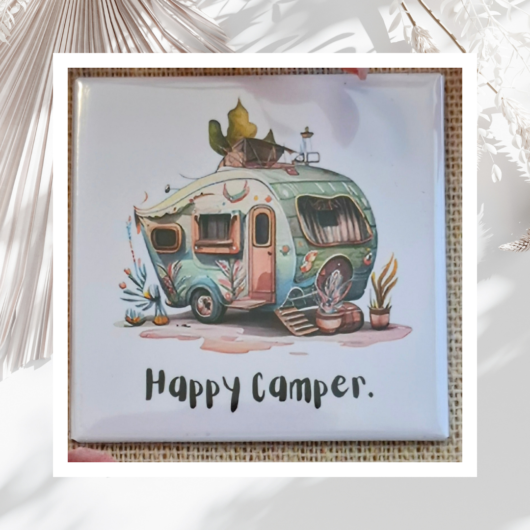 Pre-made "Caravan Life" Magnet Set