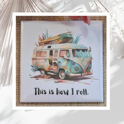 Pre-made "Caravan Life" Magnet Set