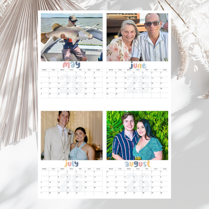 Custom Magnetic Photo Calendars
