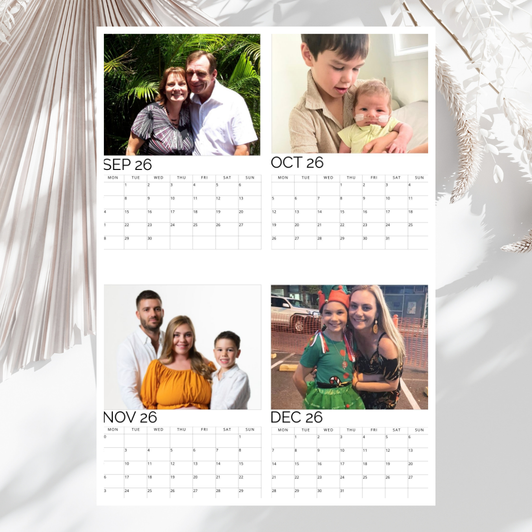 Custom Magnetic Photo Calendars