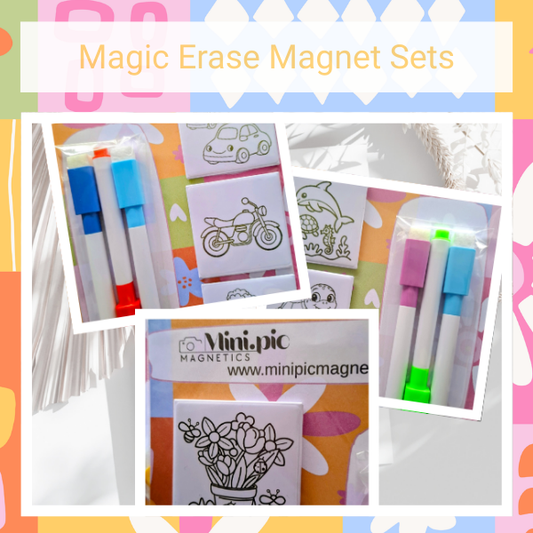 Assorted Colouring Magnets
