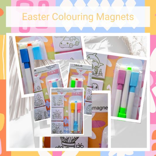 Easter Colouring Magnets