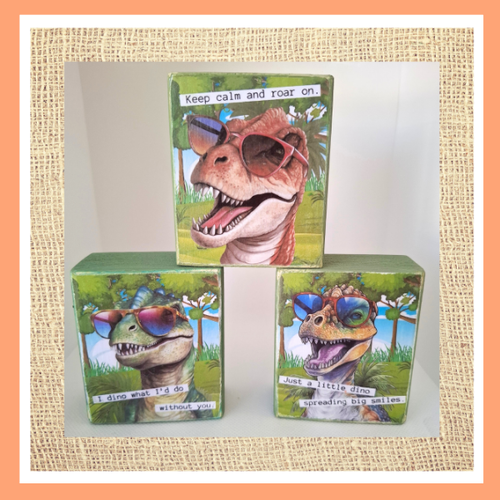 Dinosaur Desk Sitters