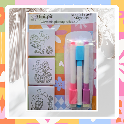 Easter Colouring Magnets