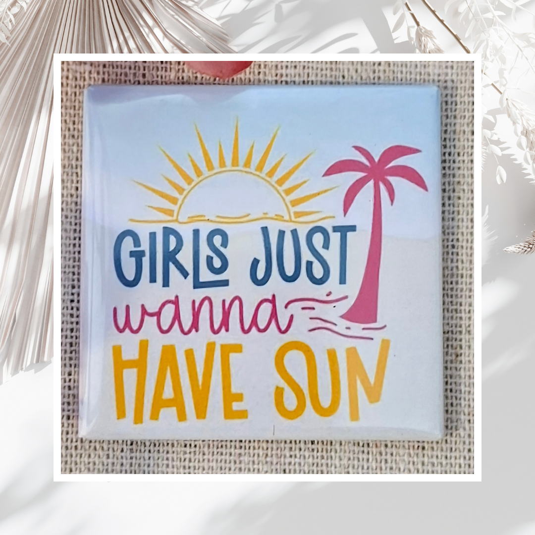 Pre-made "Fun in the Sun" Magnet Set