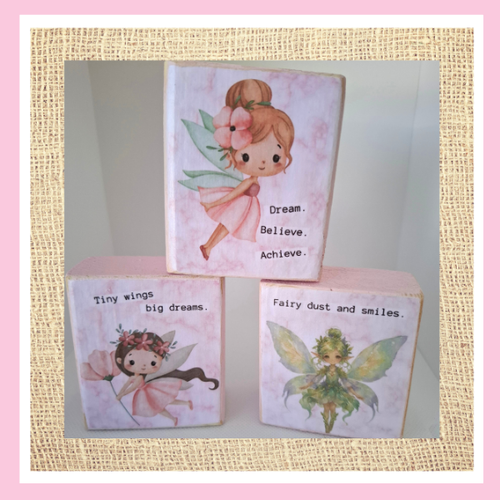 Double Sided Fairy Desk Sitters