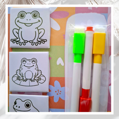 Magic Erase Colouring in Magnets