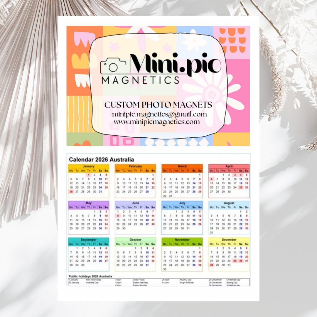 Custom Magnetic Photo Calendars