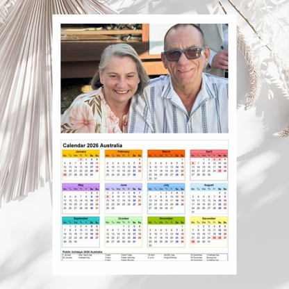 Custom Magnetic Photo Calendars