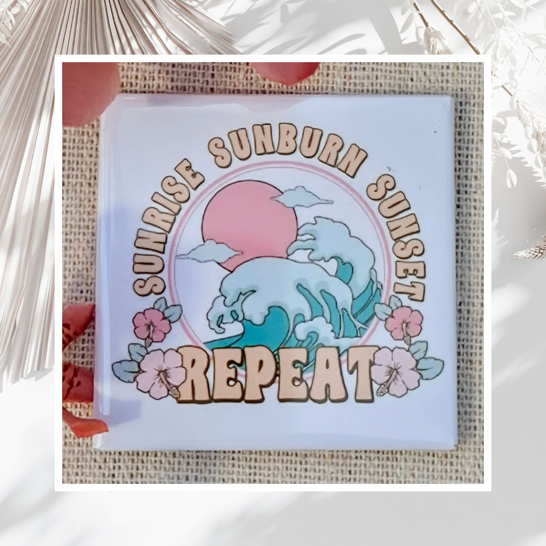 Pre-made "Summer Vibes" Magnet Set