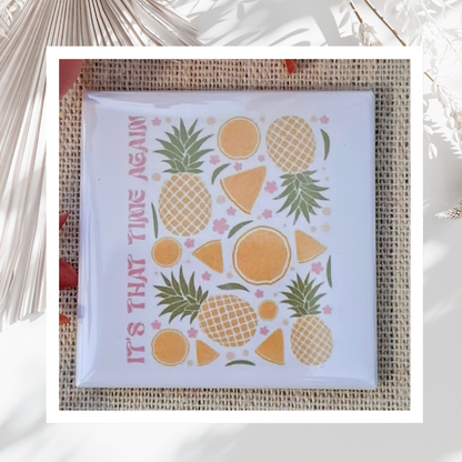 Pre-made "Tropical Days" Magnet Set