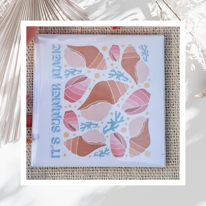 Pre-made "Tropical Days" Magnet Set