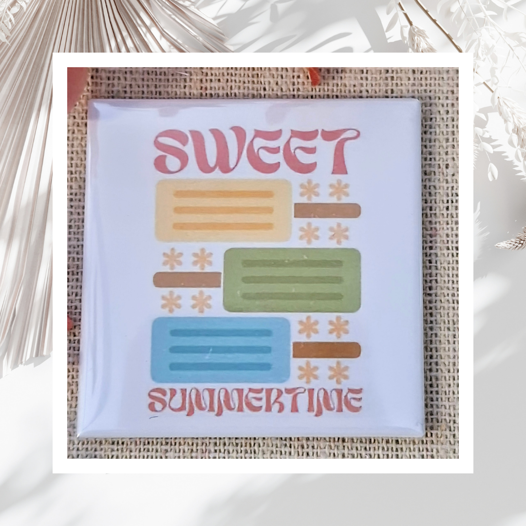 Pre-made "Tropical Days" Magnet Set