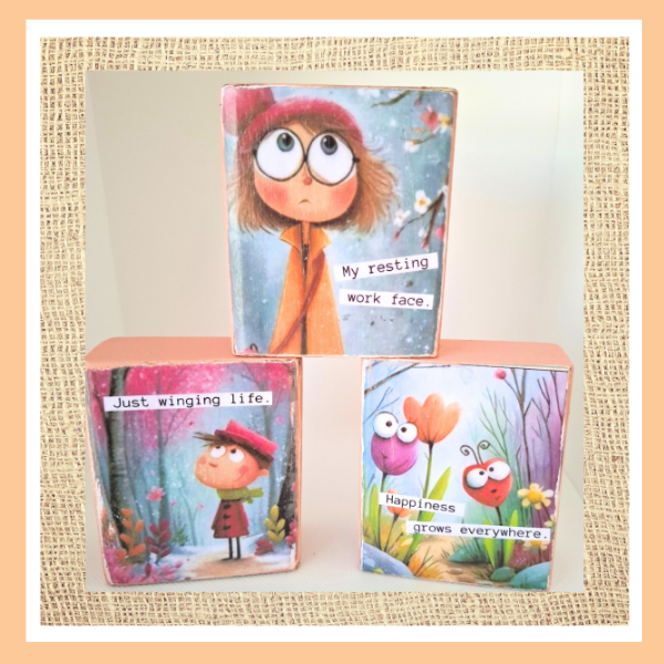 Whimsical Desk Sitters
